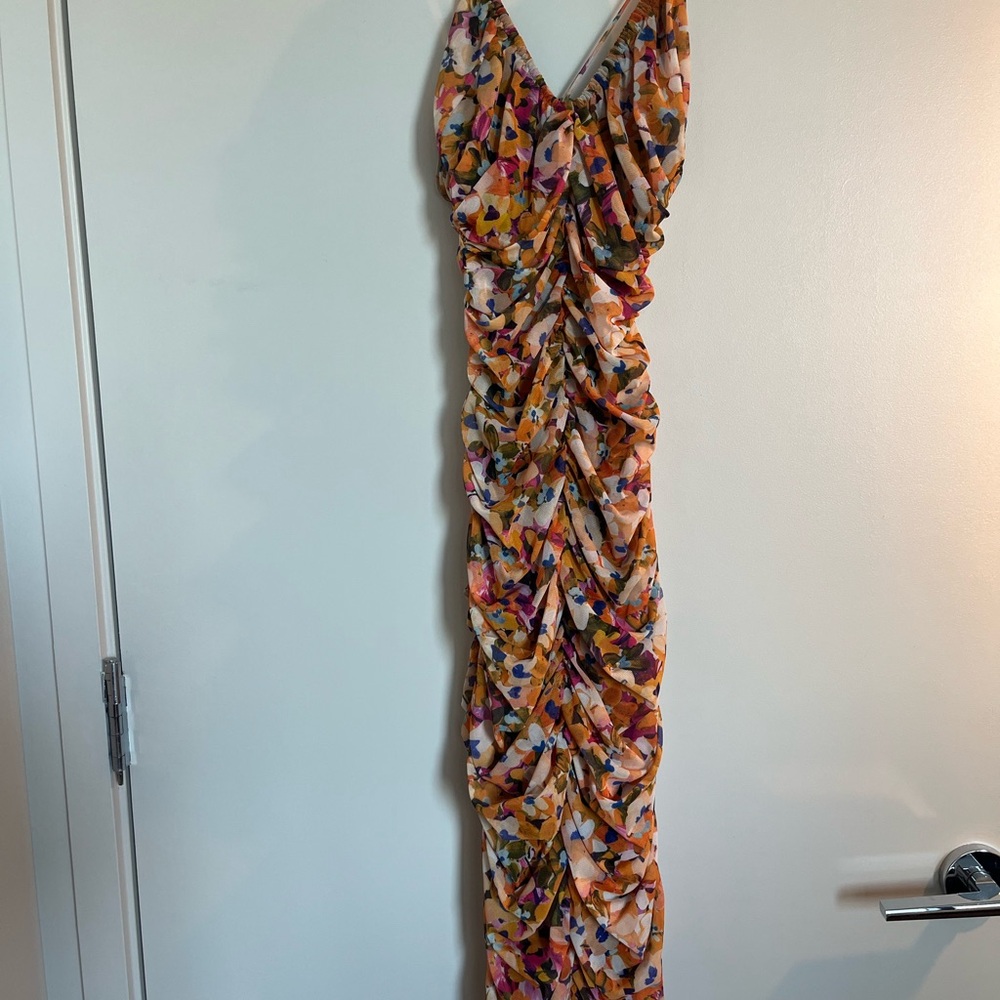 Liv Foster Floral Print Midi Dress